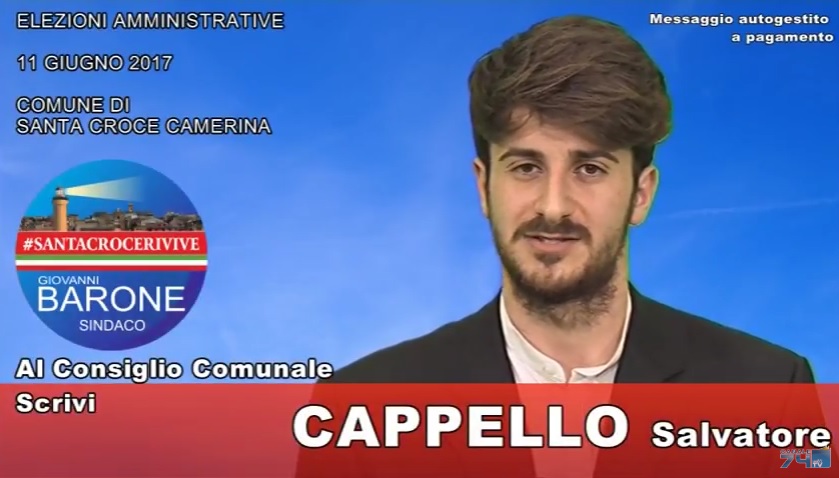  Messaggio autogestito a pagamento: Salvatore Cappello (#SantaCroceRivive)