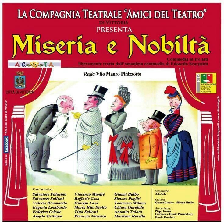  Miseria e Nobiltà, Casuzze va a teatro: stasera alle 21 una grande commedia