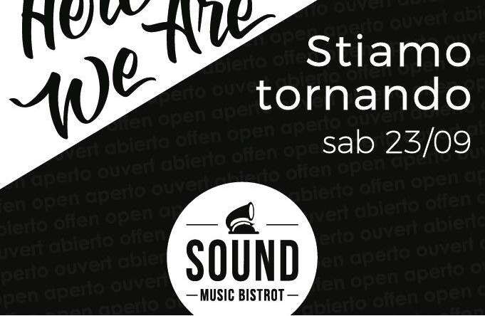  Caro Sound, quanto ci sei mancato! Stasera riapertura in piazza Unità d’Italia