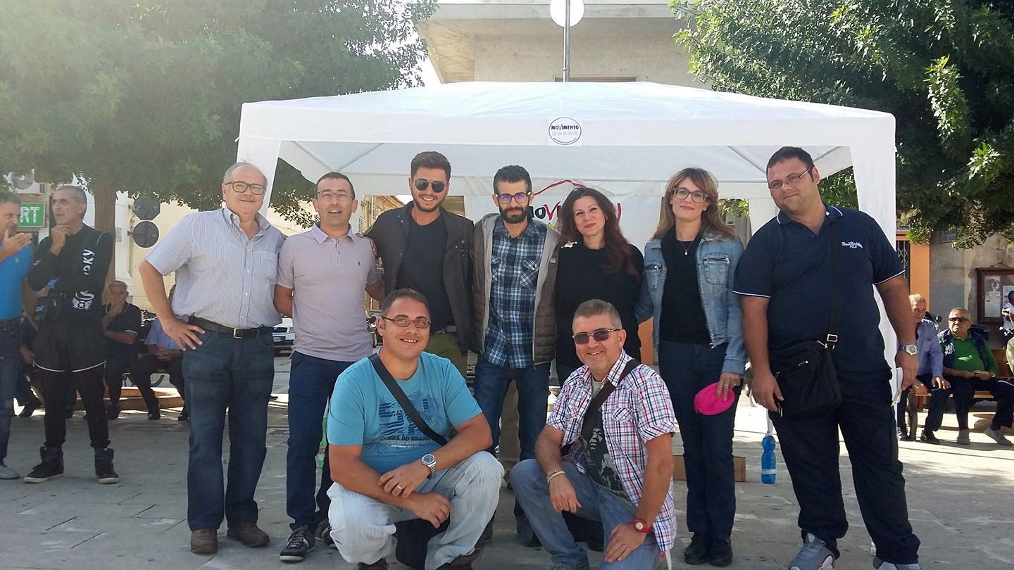  Il Meetup del Movimento 5 Stelle in piazza a S.Croce con Stefania Campo