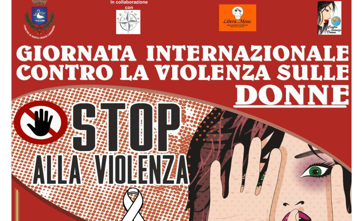  Il comune di S.Croce contro la violenza sulle donne: il programma di sabato