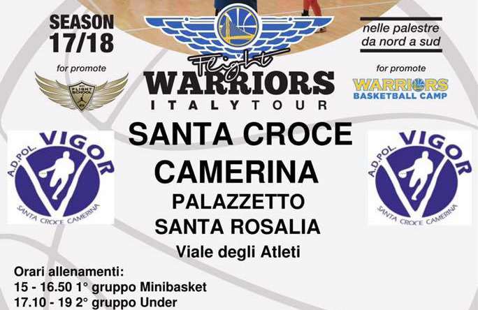  Basket, grande evento per le Feste: arriva a S.Croce il “Flight Warriors Italy Tour”