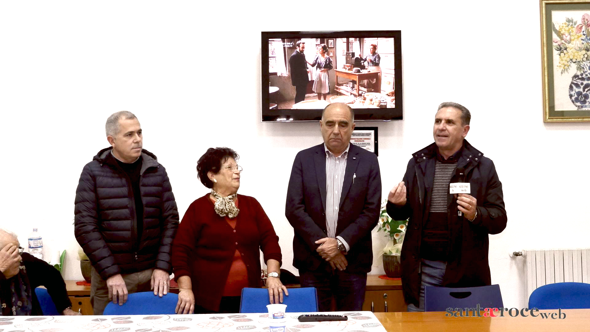 Un televisore ultramoderno al Centro Terza Primavera: è il dono di Video Più