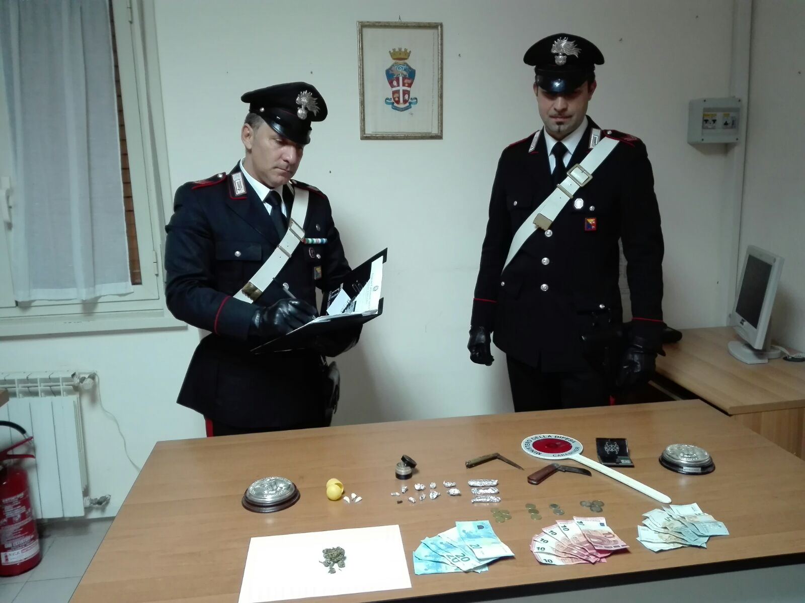  Spaccio di eroina in quattro comuni della provincia: 9 arresti dei carabinieri