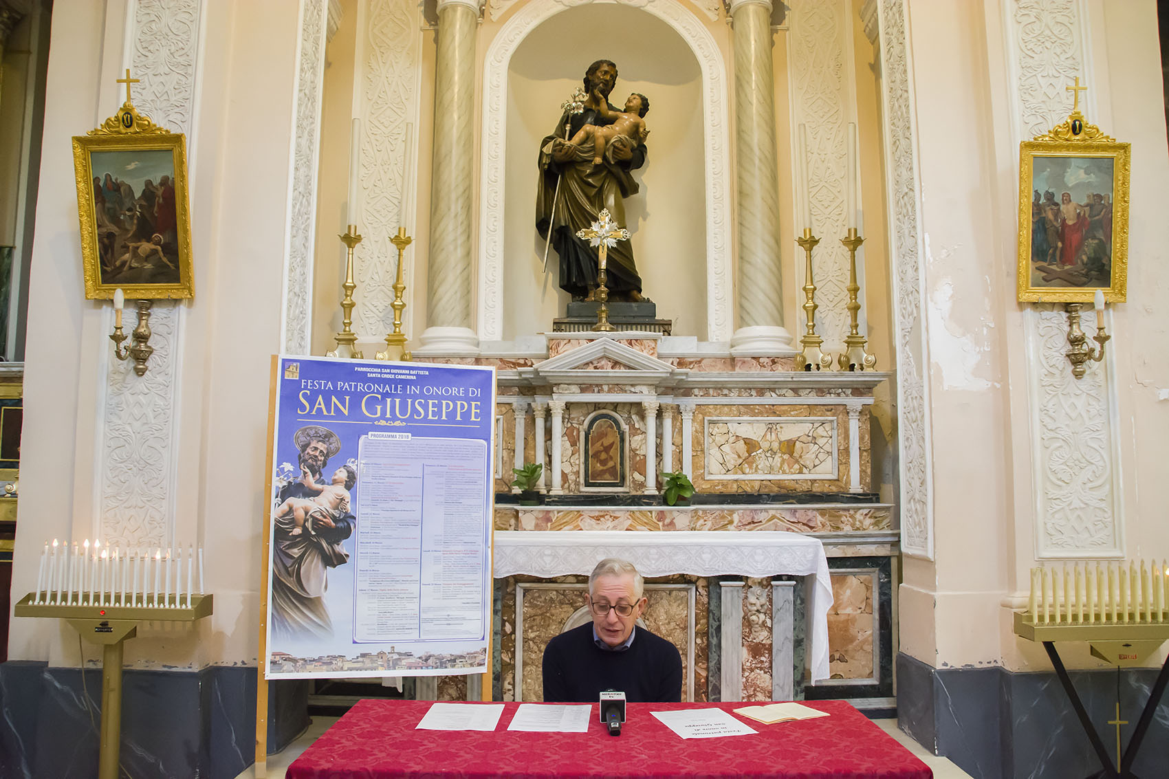  S.Giuseppe, ci siamo: padre Puglisi presenta programma della Festa VIDEO