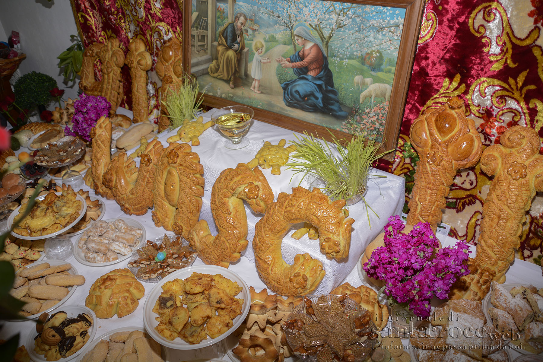  Tornano le Cene per San Giuseppe Artigiano: devozione senza confini FOTO