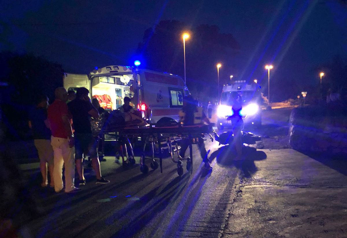  Giovane perde controllo dello scooter: incidente sulla S.Croce-P.Secca