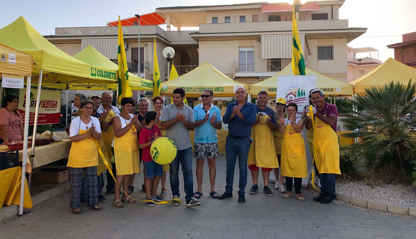  P.Secca, inaugurato il mercato di Campagna Amica: esporrà ogni venerdì