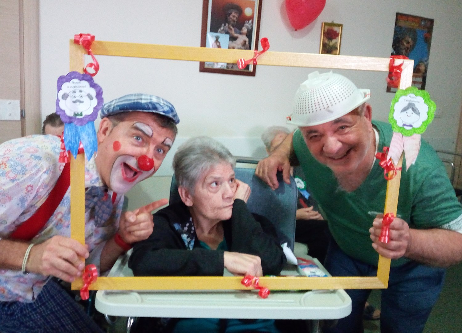  Selfie e sorrisi col Clown Vagabondo per la Festa dei Nonni LA FOTOGALLERY