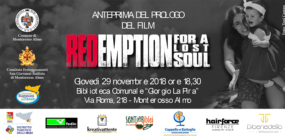  “Redemption for a lost soul”: il prologo a Monterosso Almo il 29 novembre