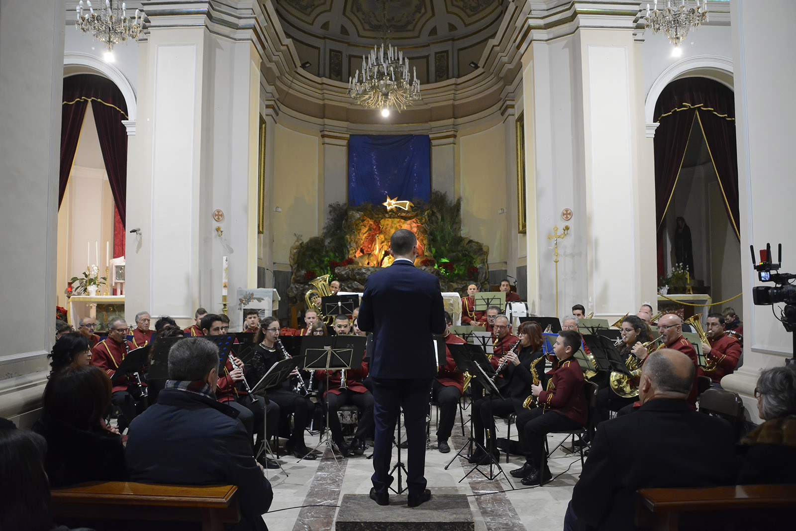  Il Concerto di Natale del Risveglio Bandistico in chiesa Madre: VIDEO E FOTO