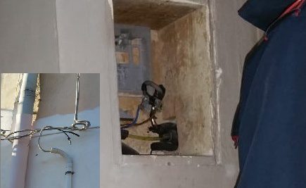  Ragusa Ibla – Si allaccia abusivamente alla rete elettrica: 50enne arrestato, danno da 1200 euro