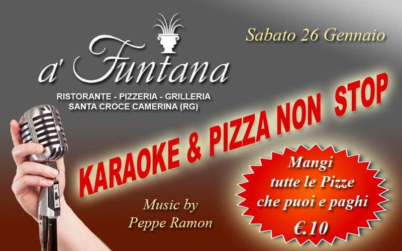  Il tripudio della pizza “A’ funtana”: sabato con dieci euro mangi quanto vuoi