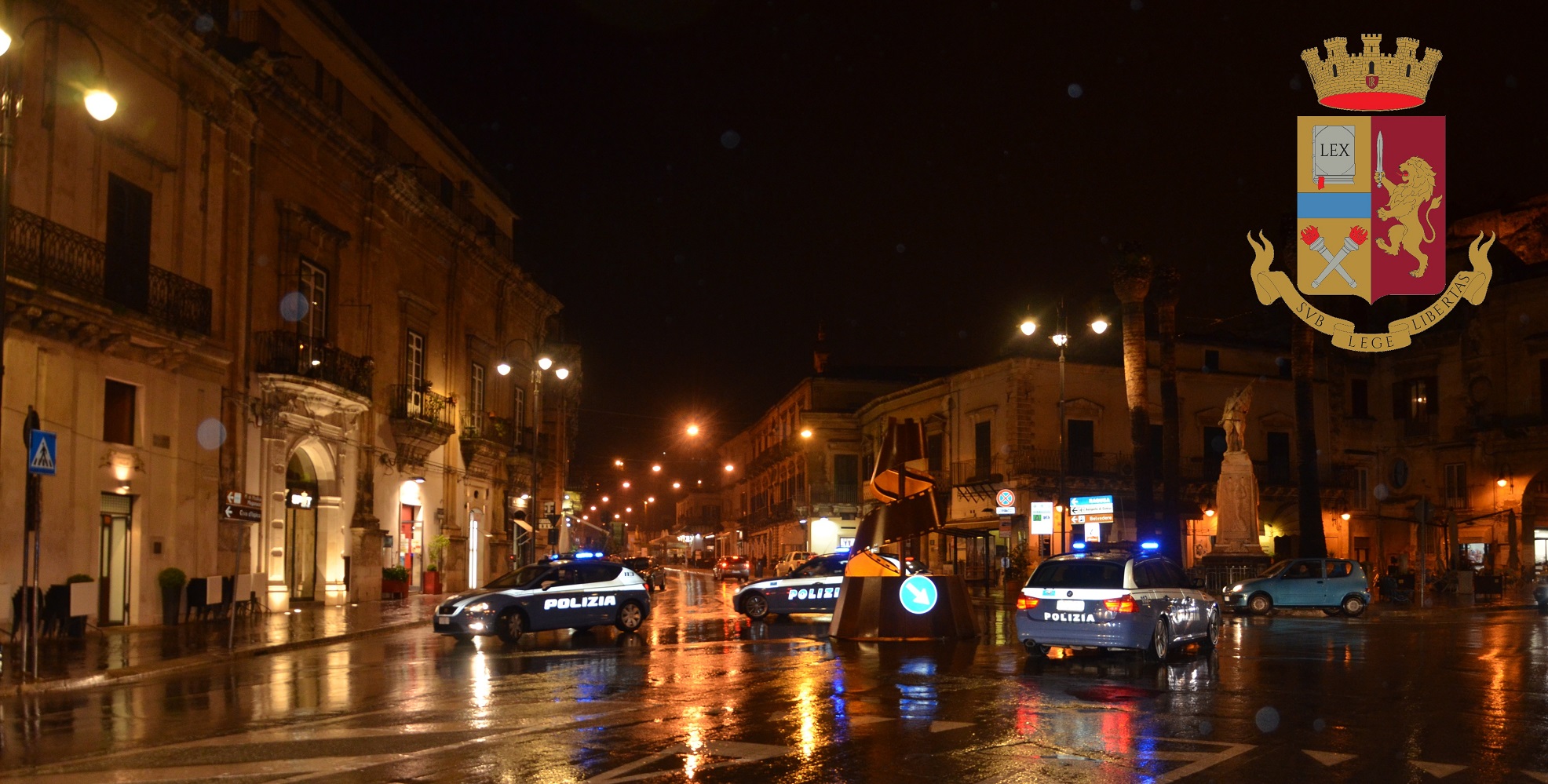  Modica – Giro di vite della Polizia: rilevate due infrazioni al codice della strada. Dieci perquisizioni domiciliari