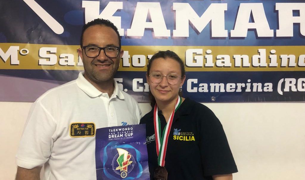  Taekwondo, Rosy Giansiracusa sul podio alla Olimpic Dream Cup