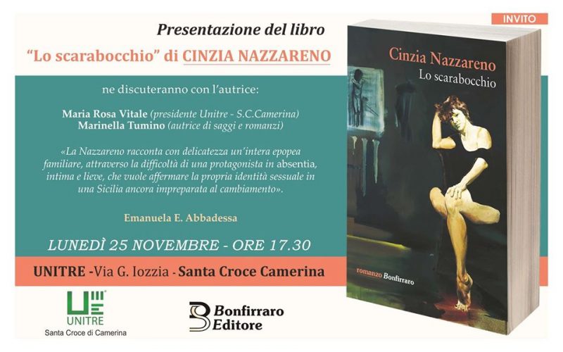  L’Unitre presenta in sede “Lo scarabocchio” di Cinzia Nazzareno