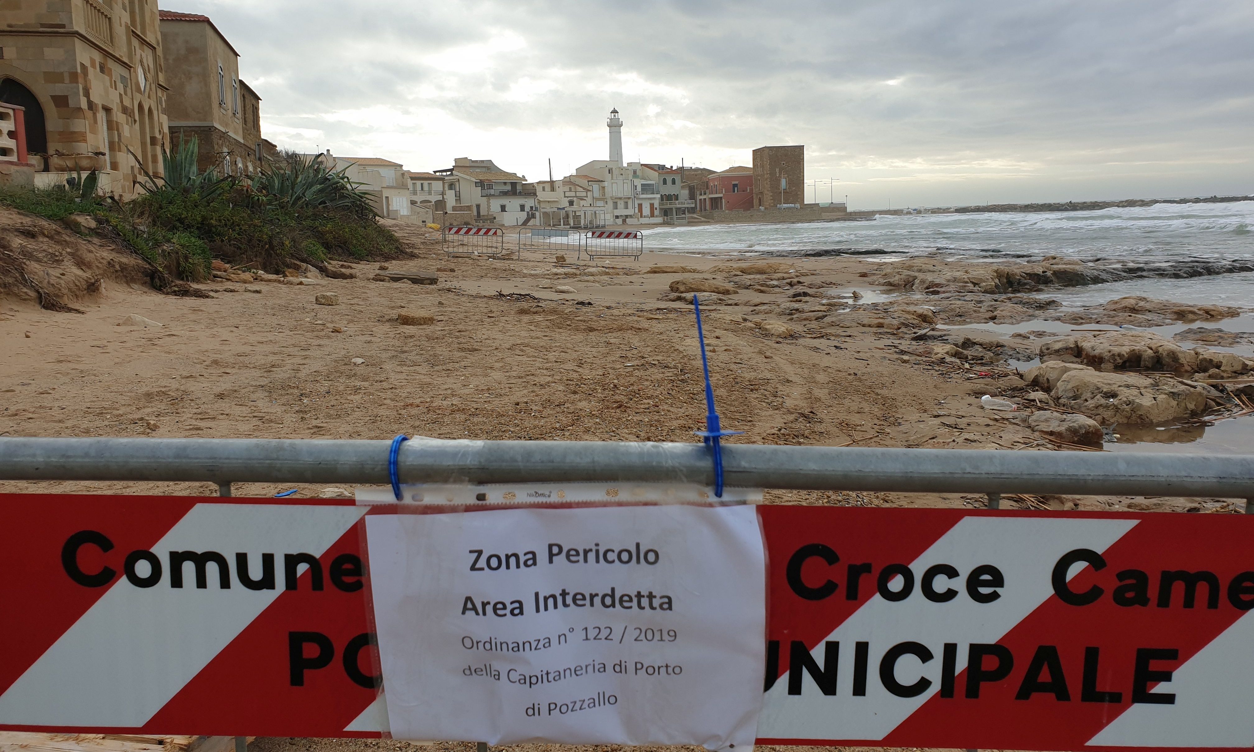  Proiettili sulla spiaggia di P.Secca: interdetta una zona dell’arenile