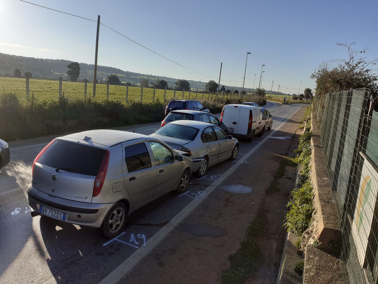  Tamponamento a catena all’altezza Centro Seia, cinque auto coinvolte