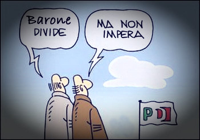  Il Pd torna a pungere Barone: “Altro che salute. Sembrano in quarantena”