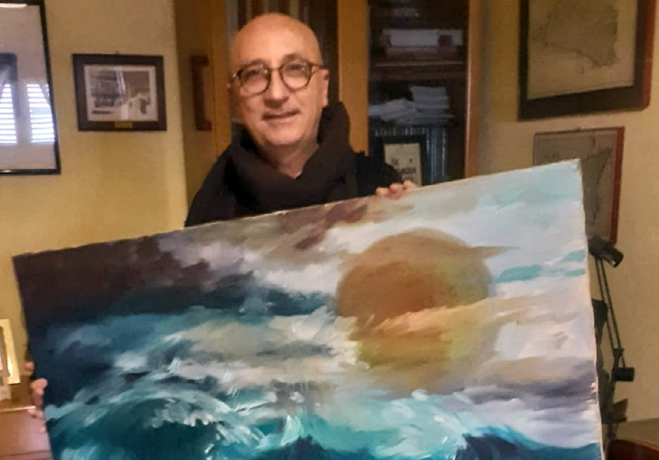  Asta benefica per un quadro di Gianni Giacchi: i proventi all’Avis di S.Croce