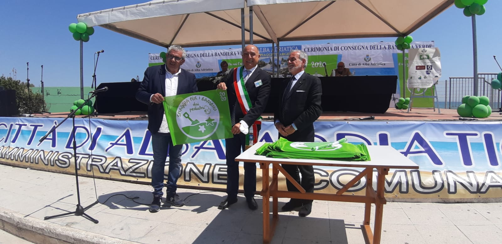  Santa Croce – Confermata la bandiera verde alle spiagge del nostro litorale