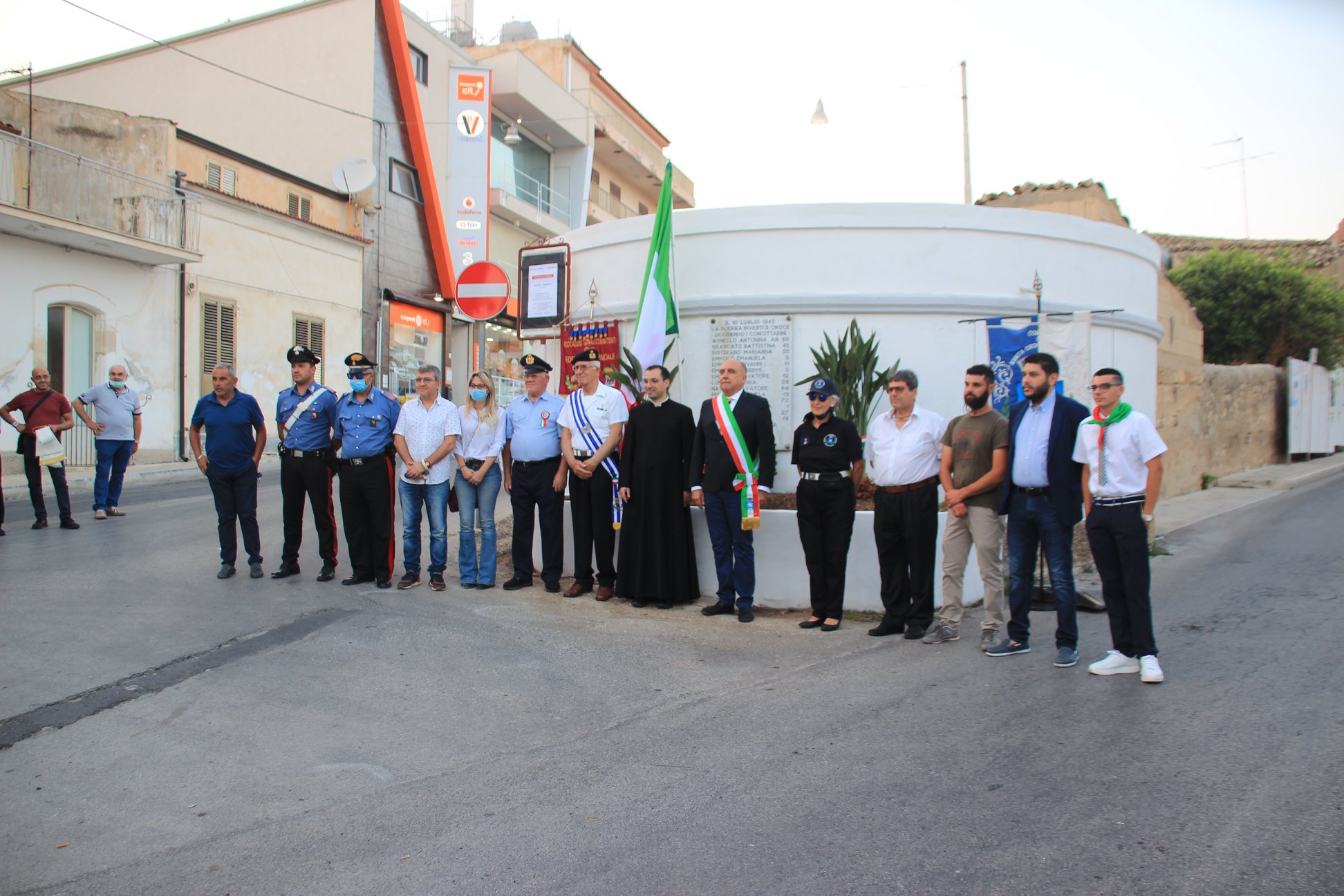  S.Croce celebra il 77° anniversario dello sbarco degli Alleati in Sicilia