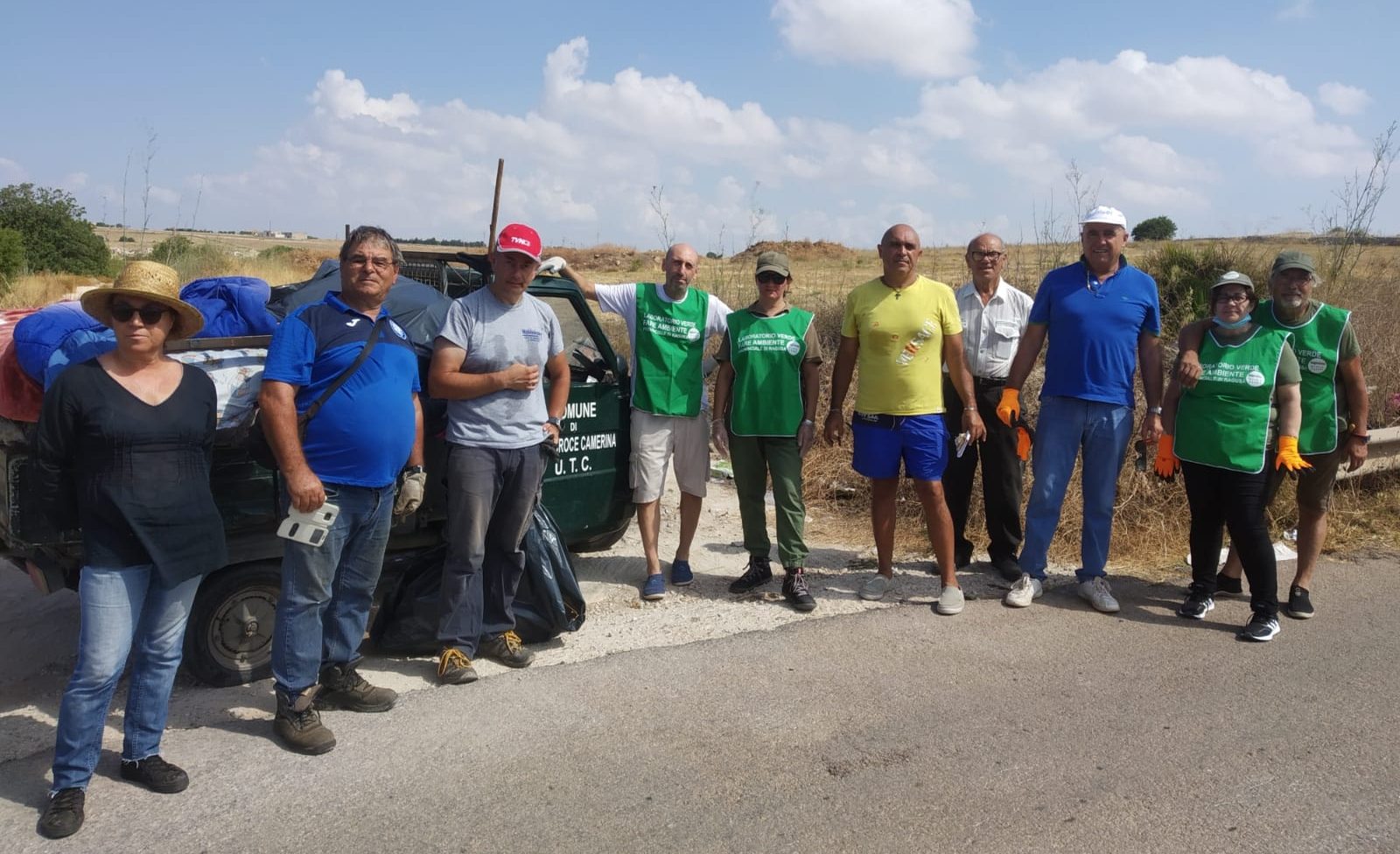  Presidio ambientale in contrada Muraglie per scovare i soliti incivili