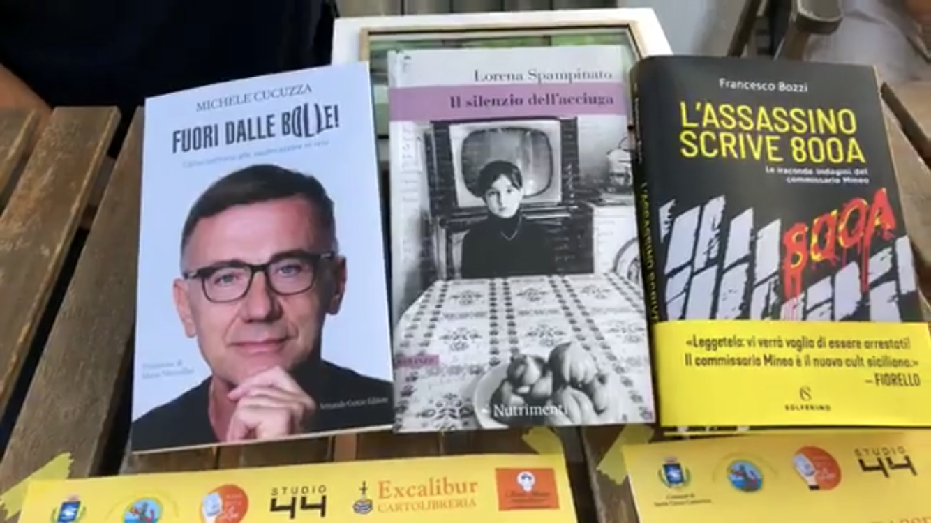  Libri d’aMare 2020 a P.Secca dal 3 al 5 agosto: fra gli ospiti c’è Cucuzza