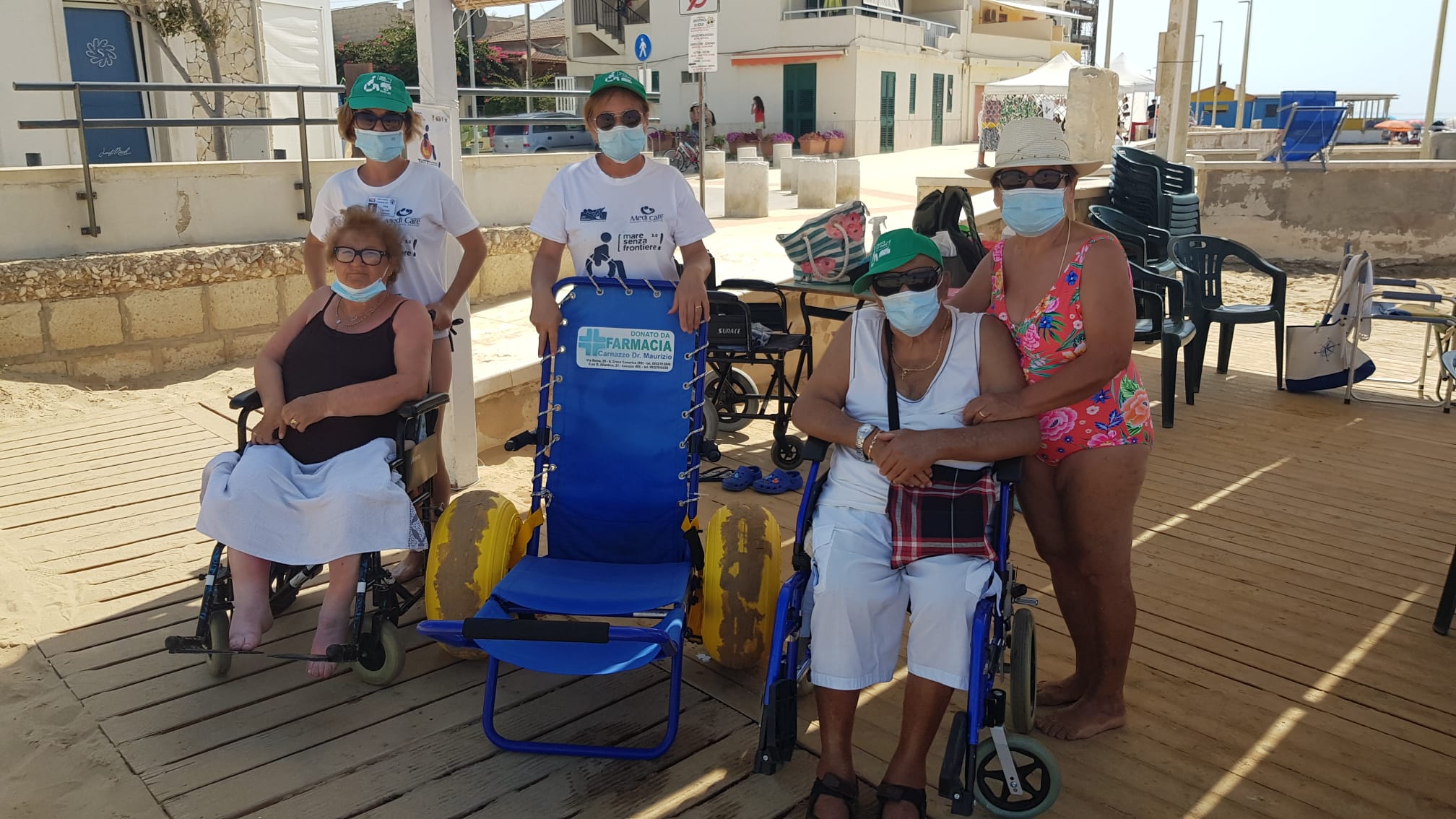 Mare senza frontiere: il progetto regala sorrisi e abbatte le distanze