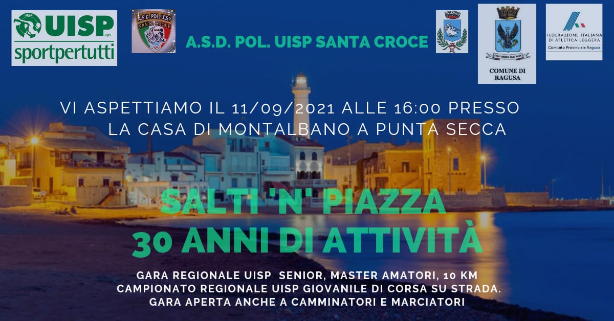  Uisp, trent’anni di attività: festa a Punta Secca con “Salti ‘n’ piazza”