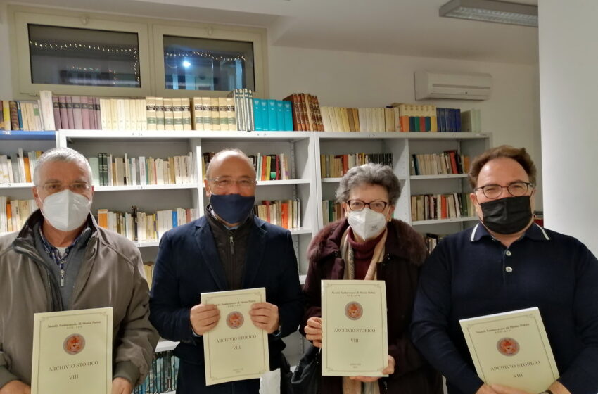 Ecco l’ottavo annuario di archivio storico della società di Storia Patria