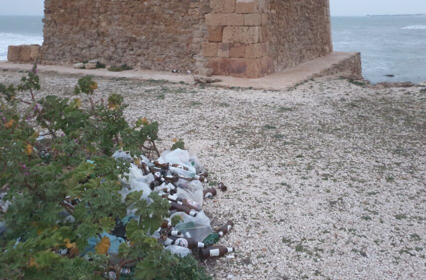  La Torre di Mezzo perduta: restano pochi ruderi e troppi rifiuti