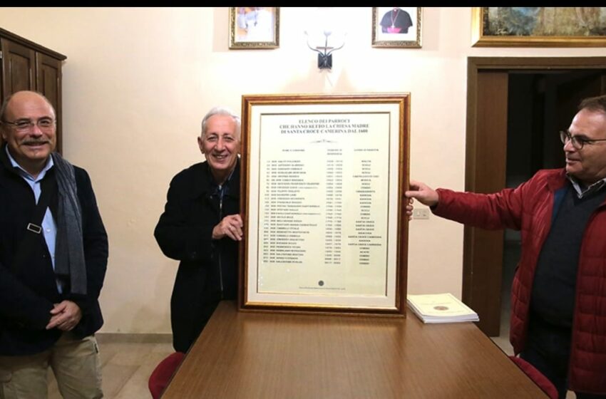  Storia Patria, pergamena donata alla parrocchia della Chiesa Madre