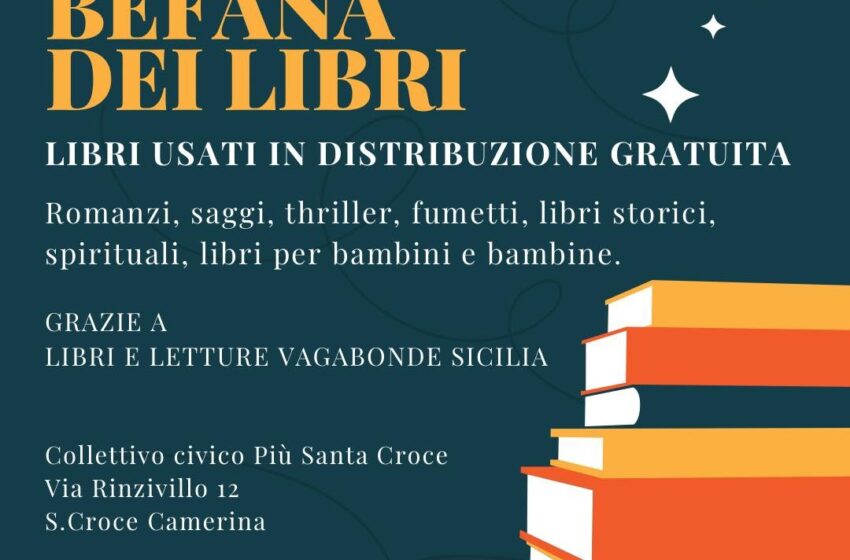  Il 6 gennaio “Befana dei libri” nella sede del collettivo Più Santa Croce