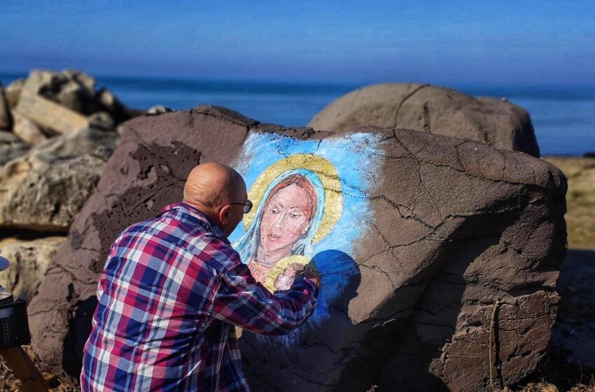  L’omaggio di Giacchi alla sua Punta Secca: ecco la Madonna Stella Maris