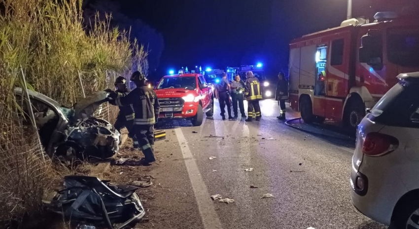  Incidente mortale sulla S.Croce-Scoglitti: perde la vita una donna, 3 feriti