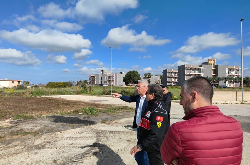  Sopralluogo del sindaco nei cantieri degli edifici scolastici di S.Croce