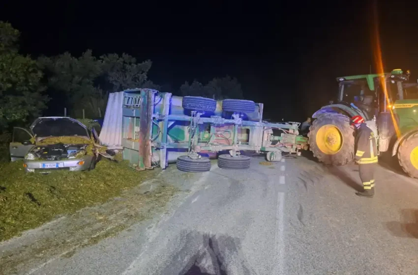 Incidente stradale sulla provinciale Santa Croce-Vittoria: diversi i feriti