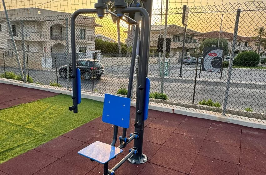 Santa Croce Camerina, inaugurata l’area fitness di via Tolstoj