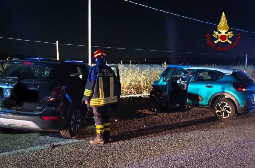 Incidente stradale sulla SP85 a Randello: 5 feriti di cui 3 gravi