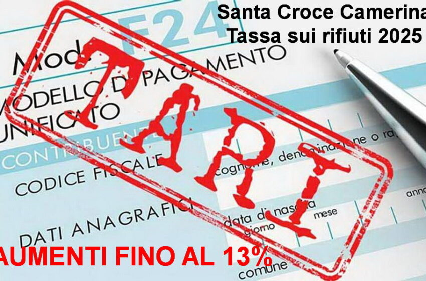 I gruppi di opposizione uniti contro la stangata Tari a Santa Croce